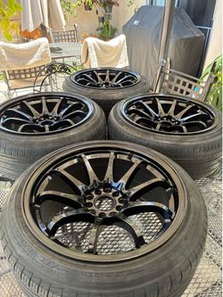 Rays ce28 style wheels 17inch