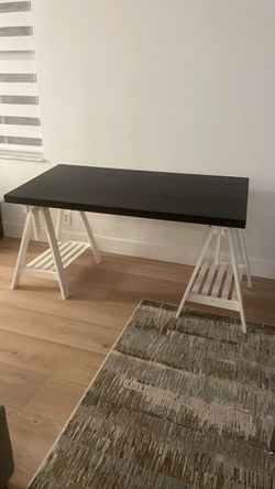 Artisanal Work Table Wood