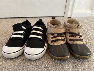 Toddler Boy Boot And Sneaker Bundle Size 8