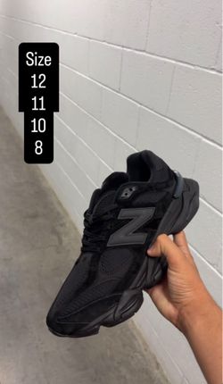 All black mens new balances