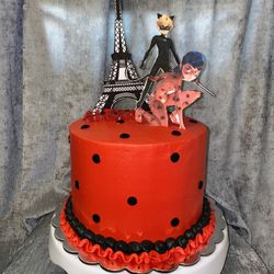 Ladybug Cake Topper