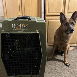XL Ruffland Dog Crate