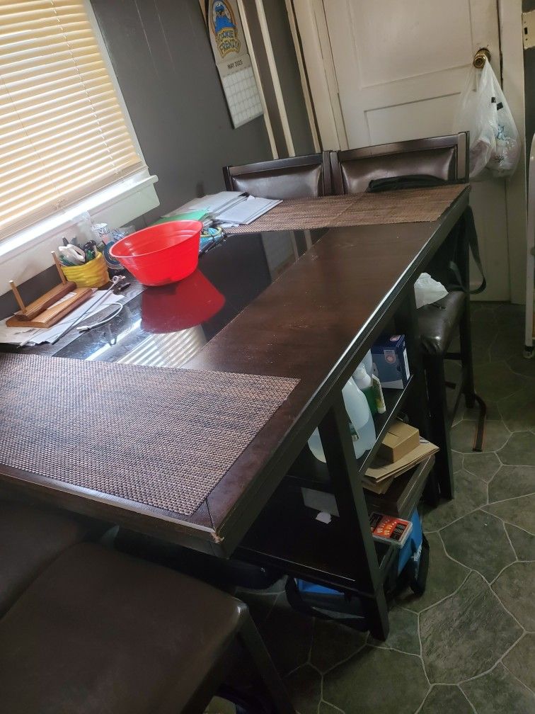 Wooden Kitchen Table