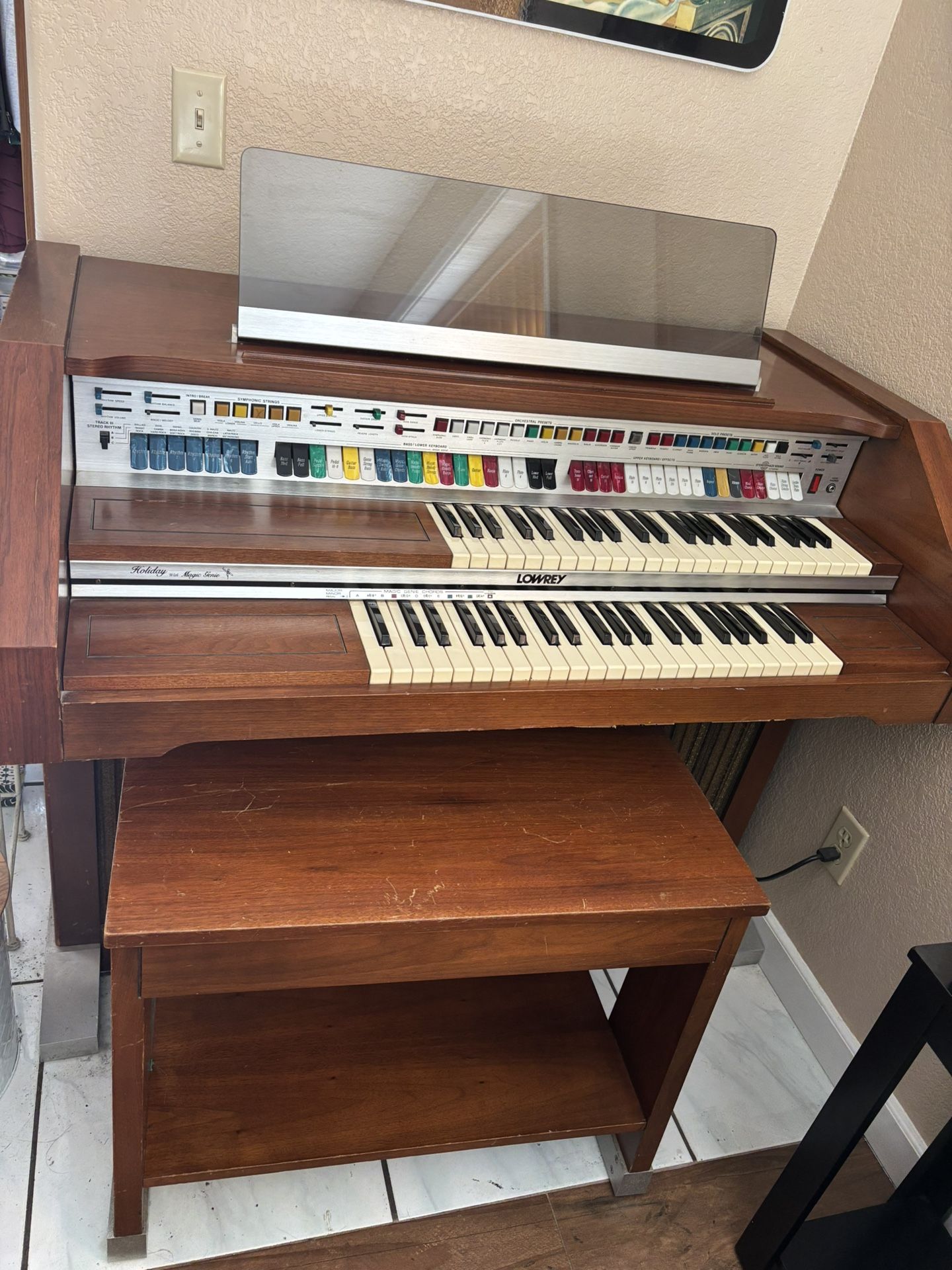 Lowery Electric Organ