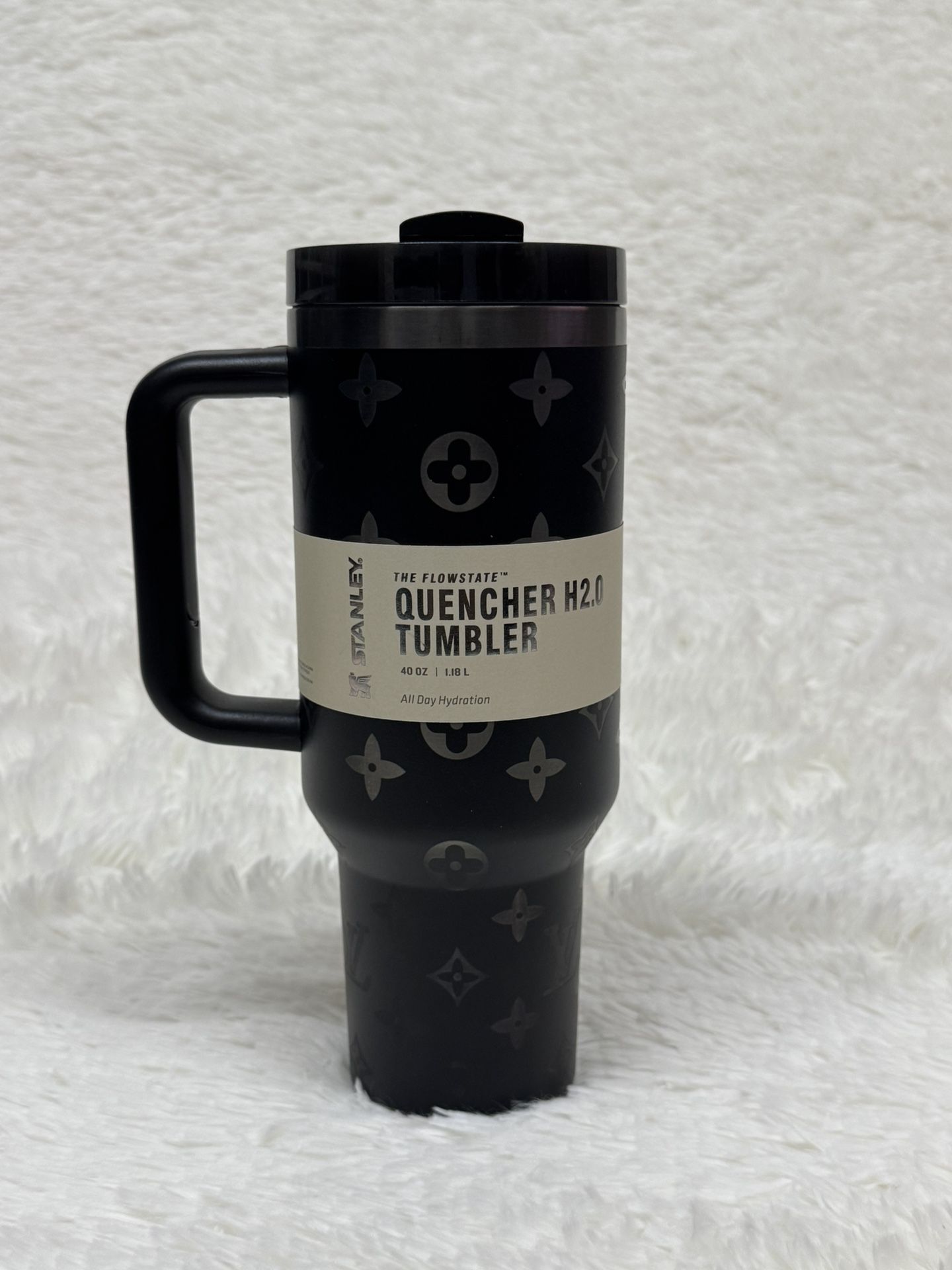 Stanley 40oz Tumbler Special Edition Black New With Box And Straw