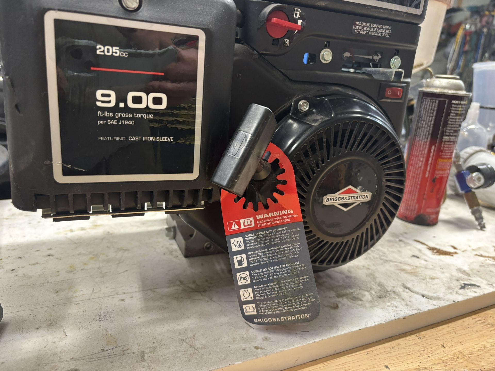 Briggs And Stratton 900 Inter 205cc. 9 HP