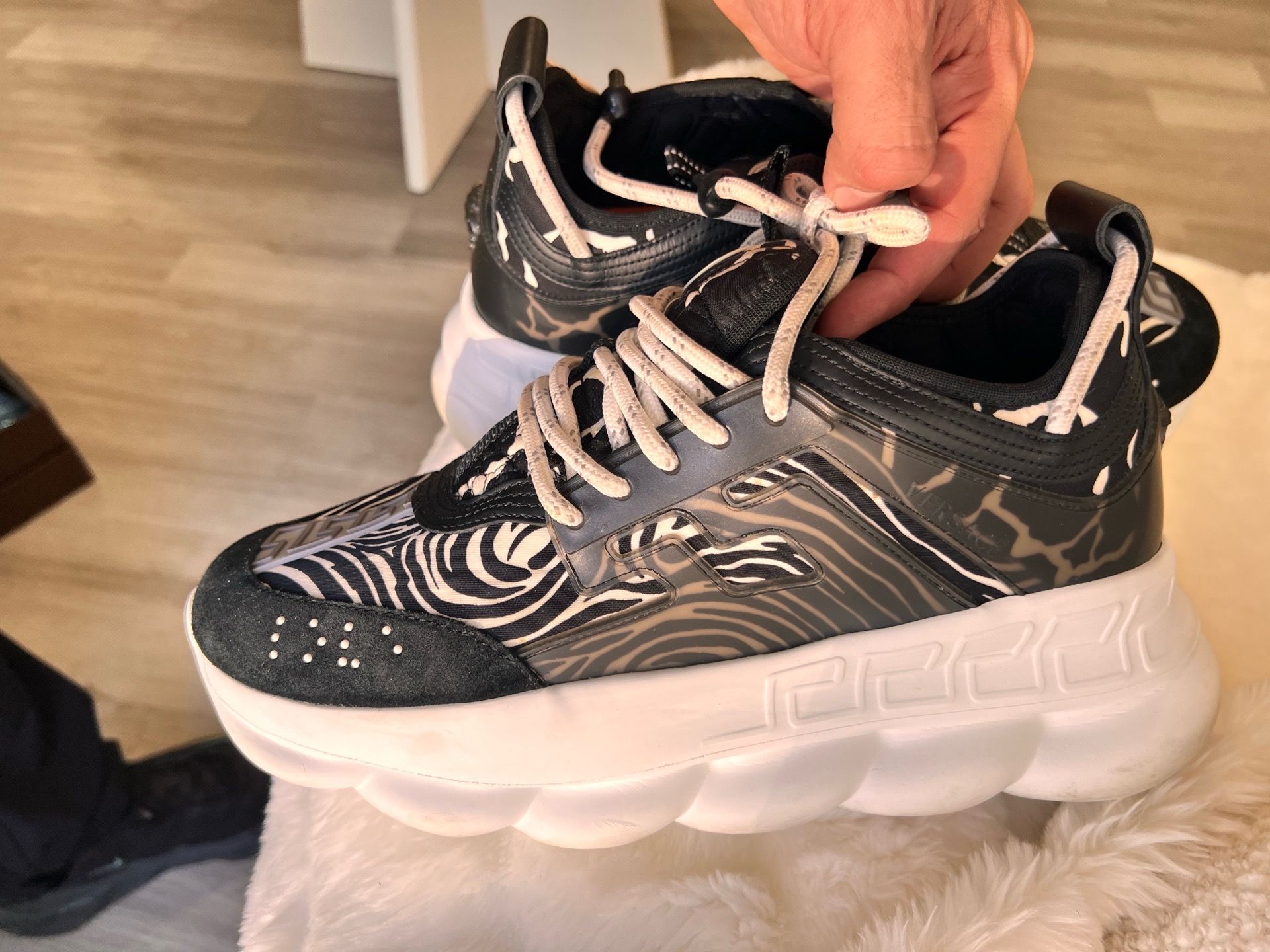 Versace Chain Reaction Zebra