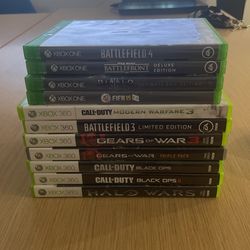 Xbox 360/Xbox One Game Collection