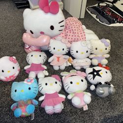 Hello Kitty Plushies