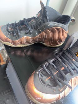 nike foamposite copper