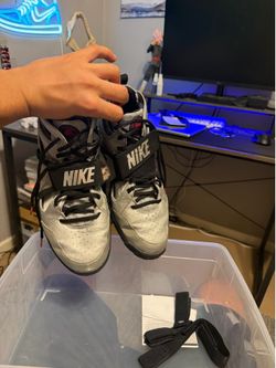 Nike air max 95 silver and black