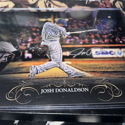 Authentic Josh Donaldson autographed photo