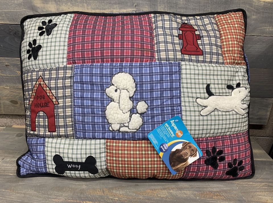 Lg. Quilted Dog Bed
