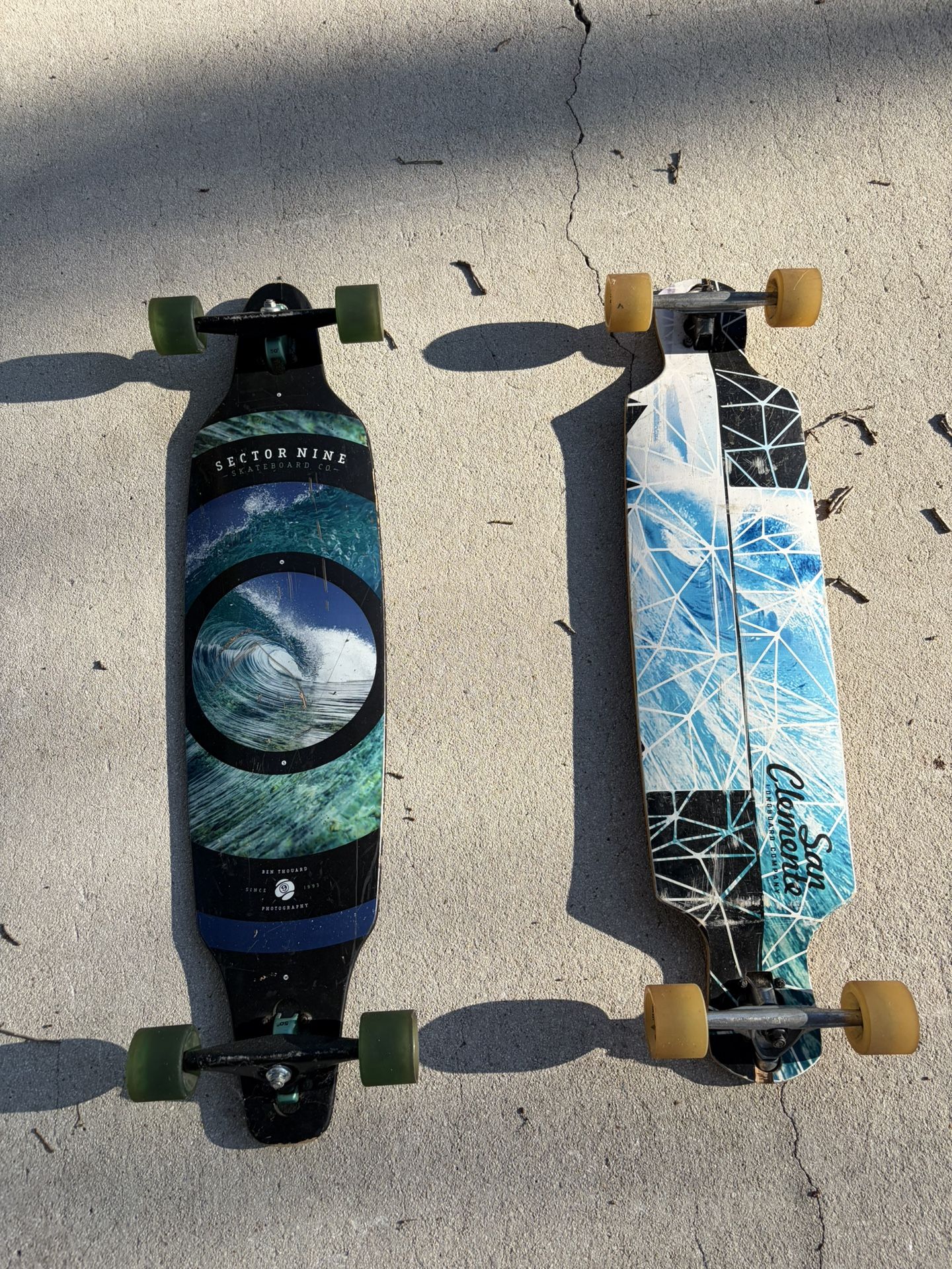 Two Skateboards