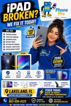iPad Repair Experts in Lakeland