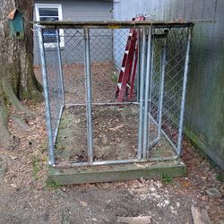 Enclosed Caged Kennel