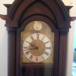 June 2024-Antique Urgos Grandfather Clock