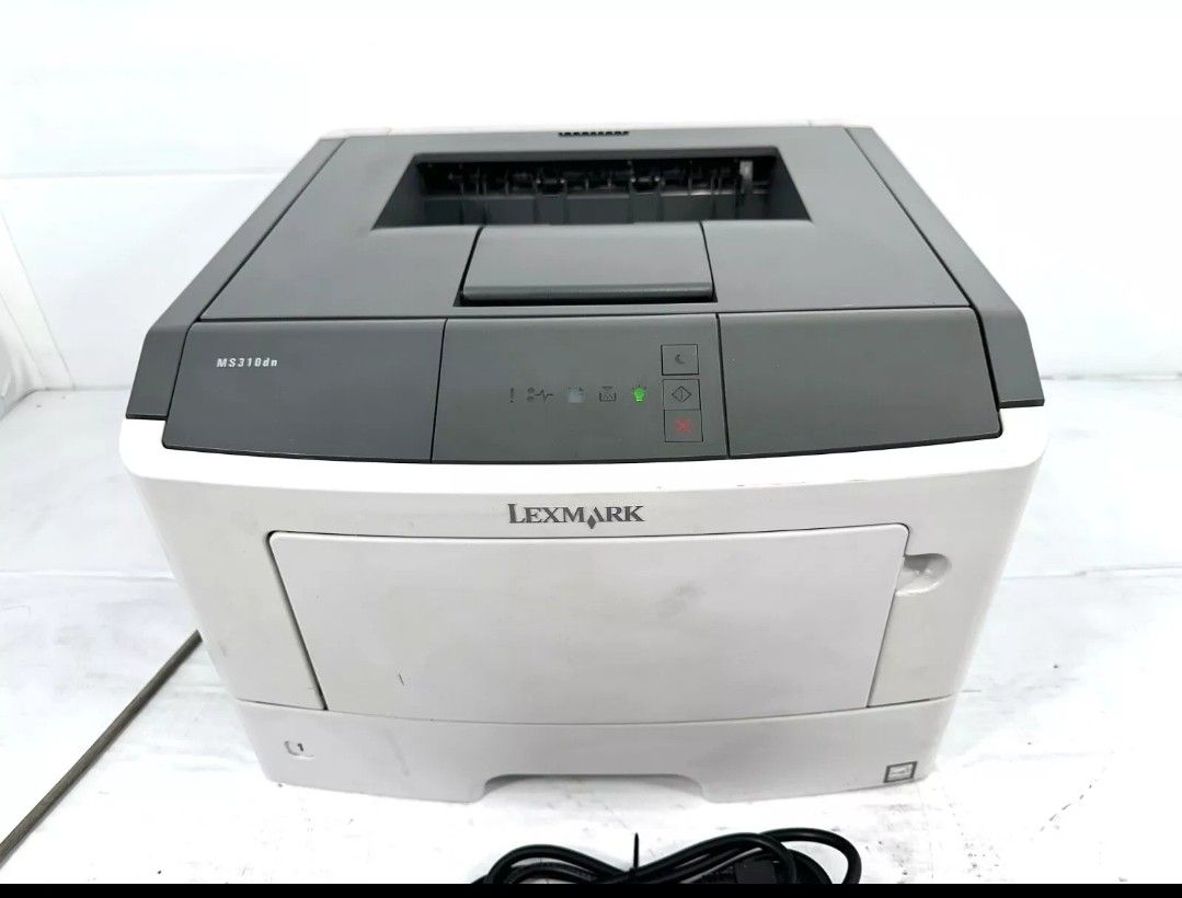 Lexmark MS310dn Duplex Network A4 Mono Laser Printer MS310 dn, Needs A Toner