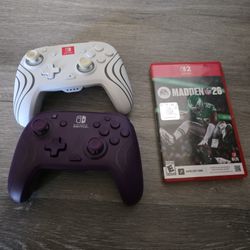 Nintendo Switch Controllers & Madden 2026