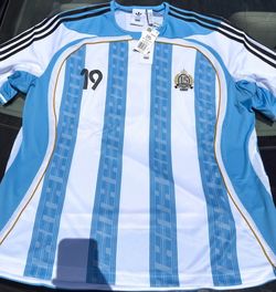 Kith x adidas Messi Football Jersey Blue White