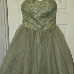 Tulle Beading Prom Dress