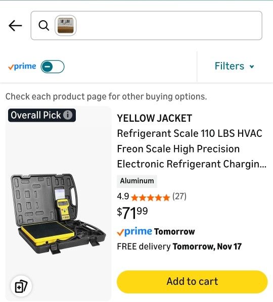 Digital Refrigerant Scale