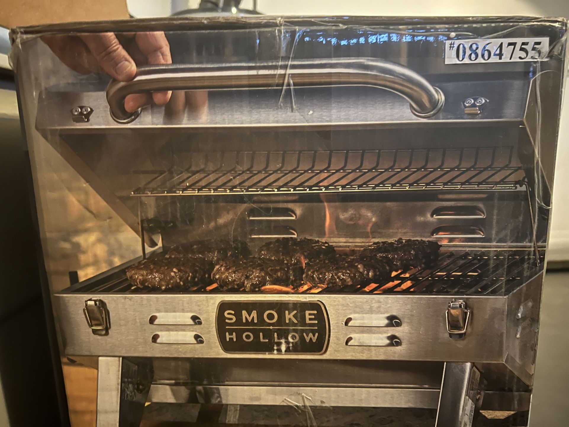 Masterbuilt- Smoke Hollow Stainless Steel Tabletop Propane Grill