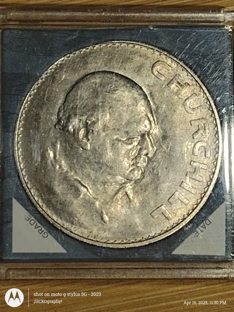 1965 Great Britain Crown - Sir. Winston Churchill Coin