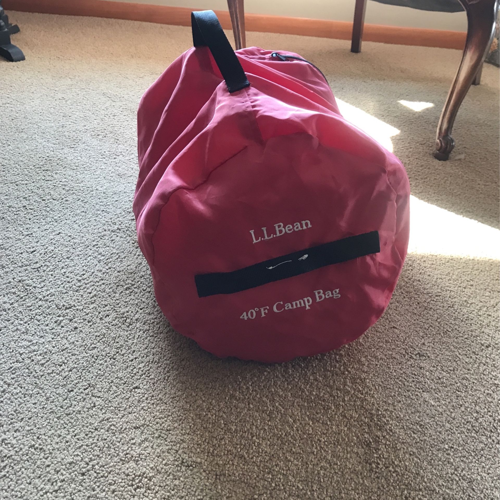 LL Bean Sleeping bag - 40 Degree F Camp bag