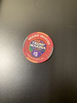 Trump Marina Atlantic City 5.00 Chip