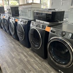 GE Washers & Gas Dryer Combos Available Now, Open Box, Fully Tested, One Year Warranty, As Low As $1398