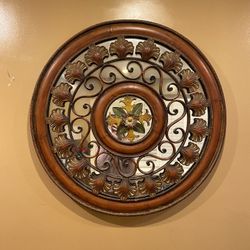 Two decorative mirrors