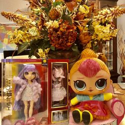 Brandnew Rainbow High Dolls And Omg LOl Doll
