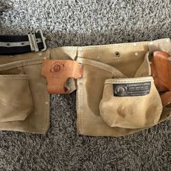 Rooster R-490 Sueded Split Leather Carpenter’s Apron