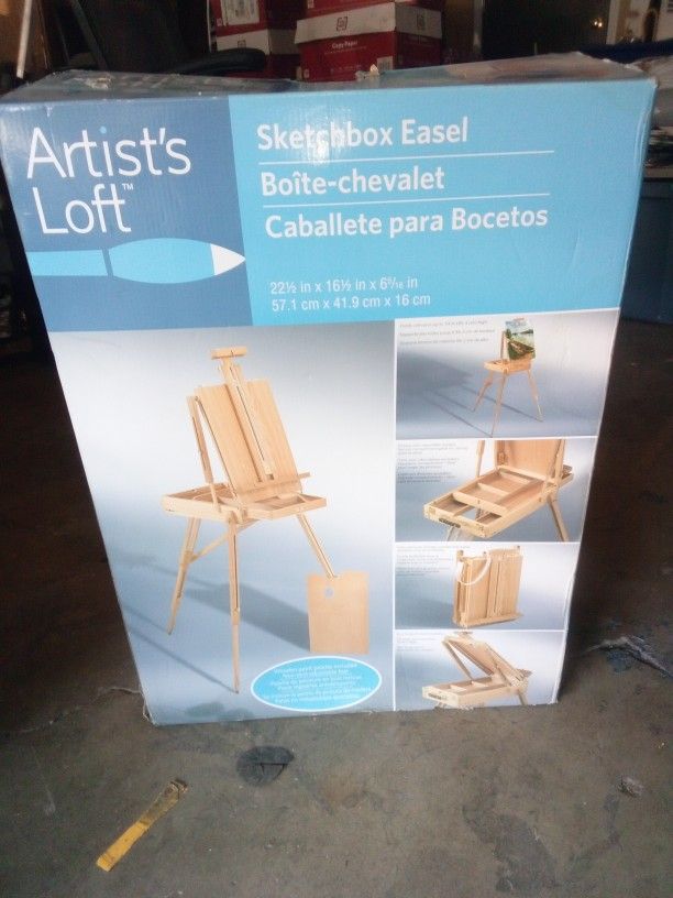 Art Desk Sketchbox Easel