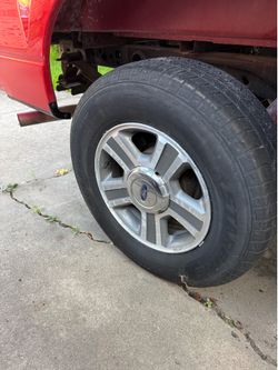 17” 6 lug Ford F150 stock wheels