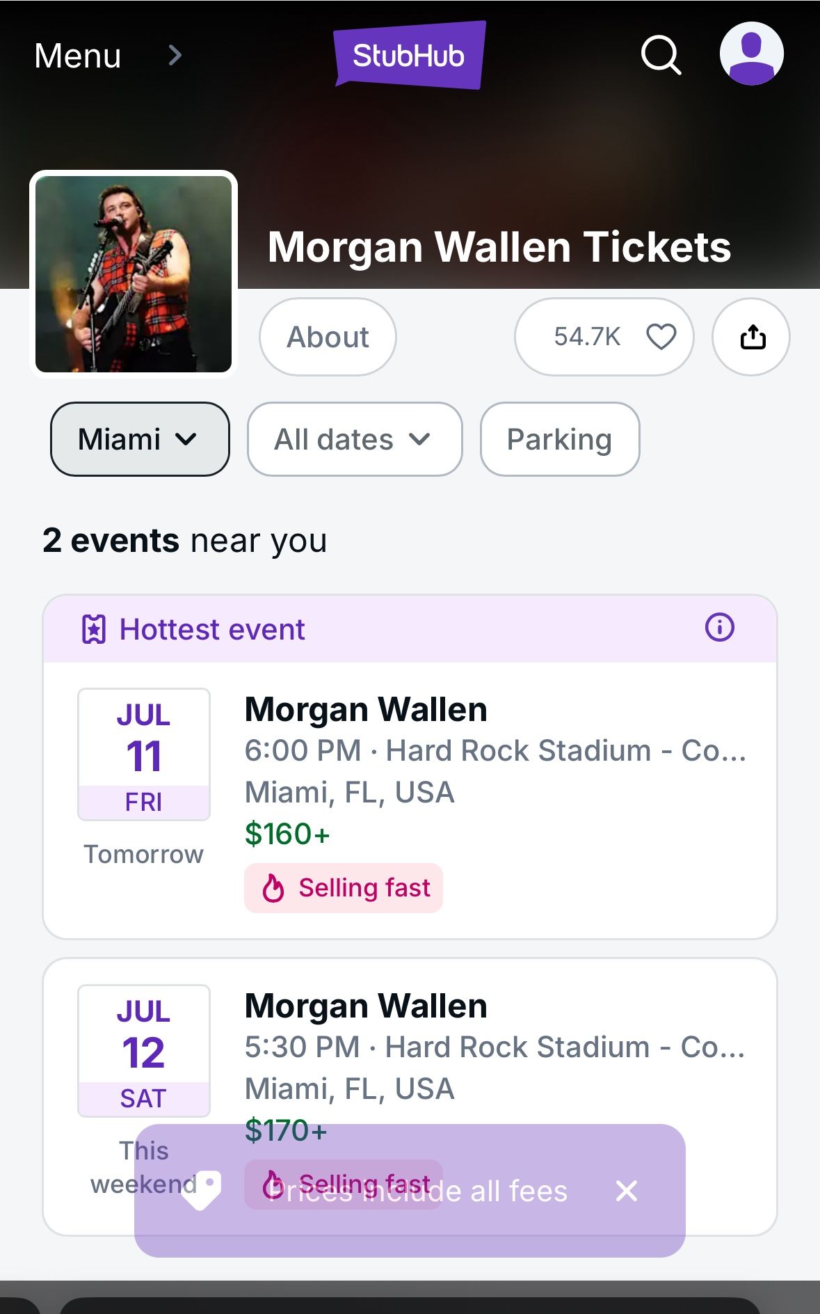Morgan Wallen Tickets 🎟️
