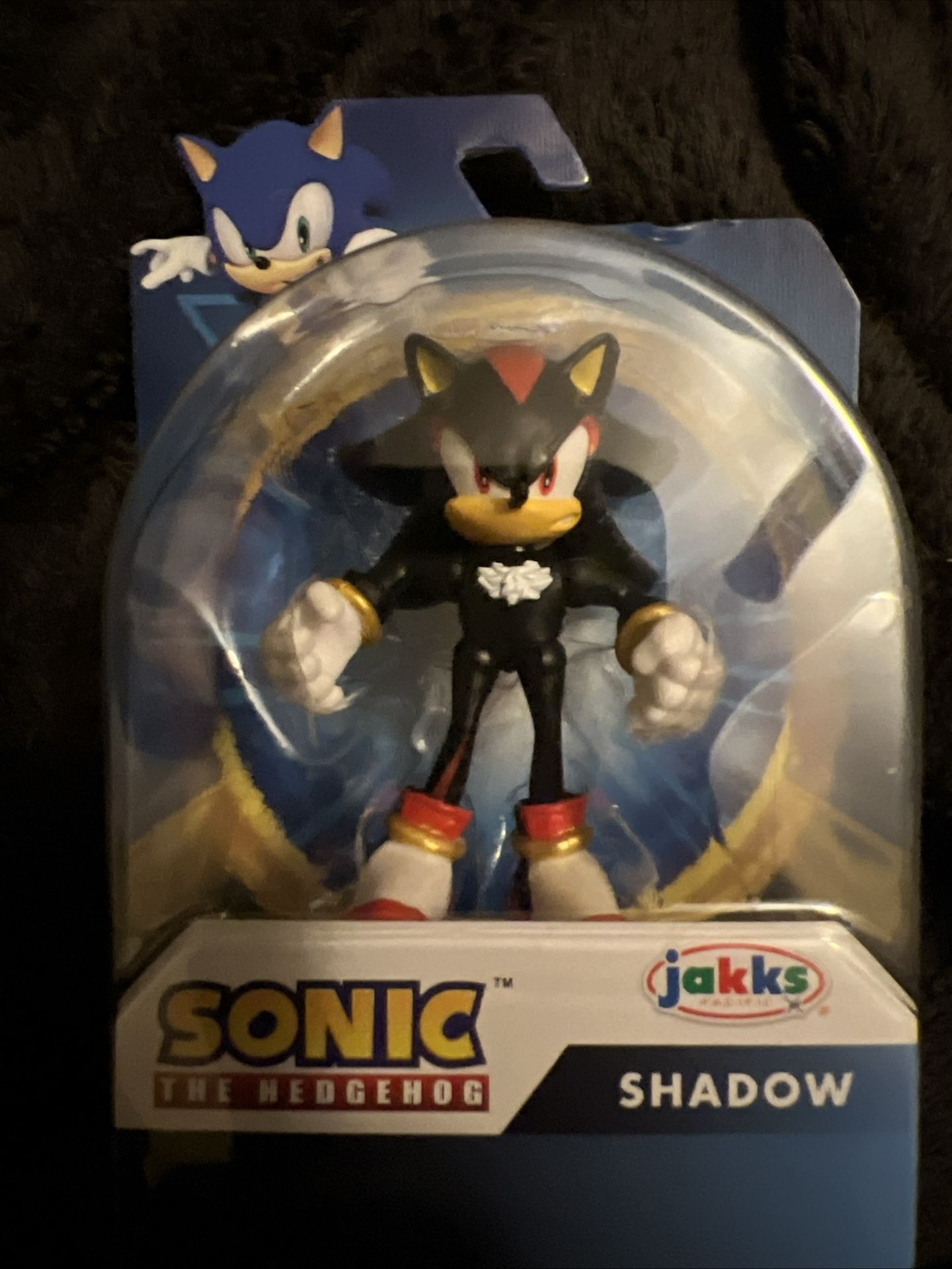 Sonic The Hedgehog Action Figure 2.5 Inch Shadow Collectible Toy