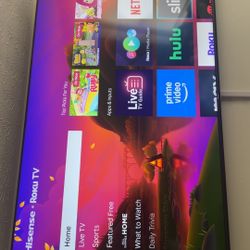 Hisense 85” TV 