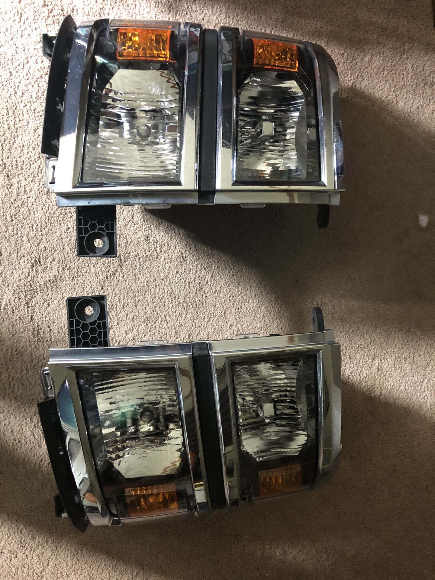 Chevrolet silverado headlights