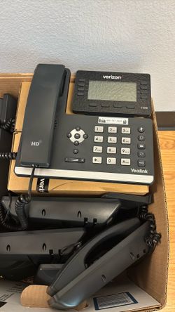 Verizon Yealink T53W IP desk phones