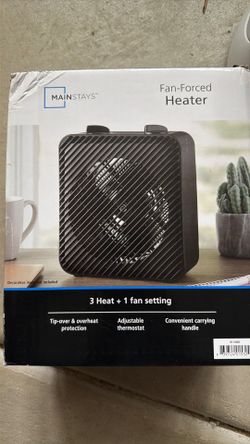 Fan forced heater