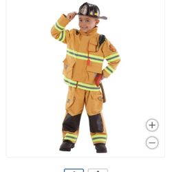 Firefighter Halloween Costume NEW