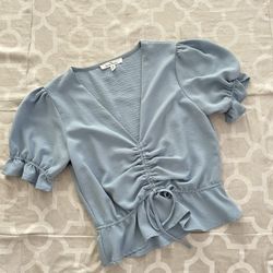 Womens Blue Top (Size M)