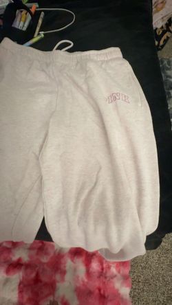 Pink sweatpants