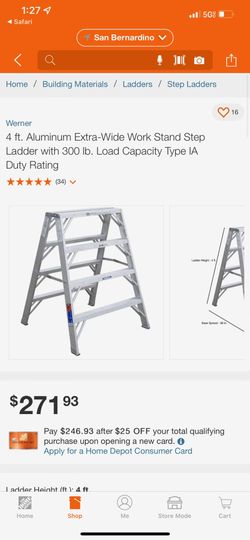 Dry Wall Ladder