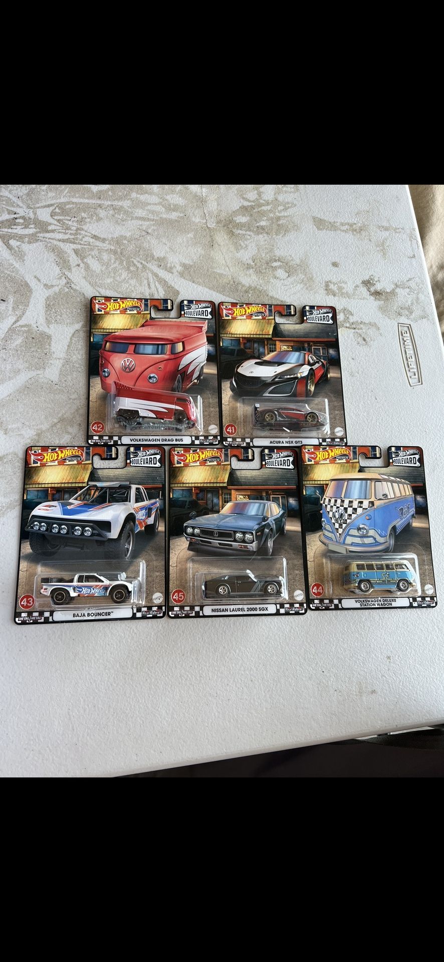 Hot Wheels Set Premium Blvr