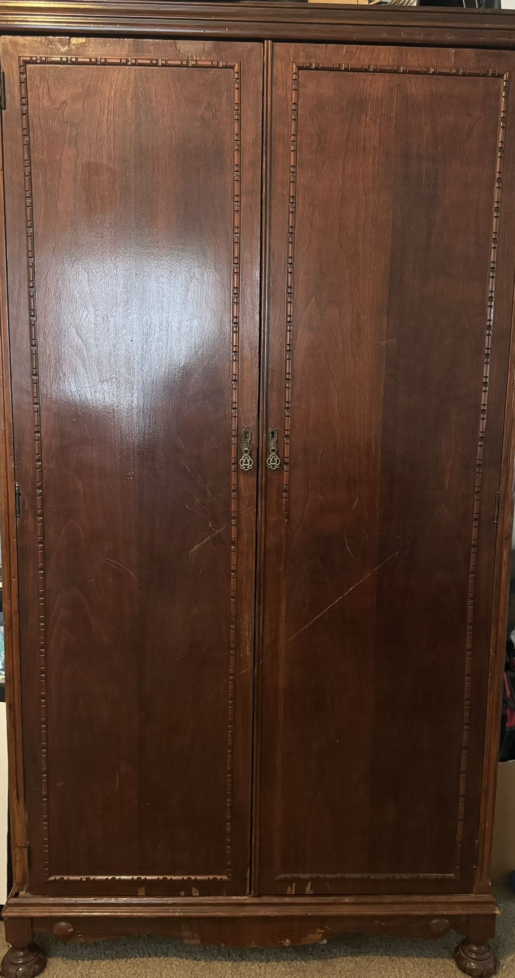 1940s Lane Robe Cedar Wardrobe 