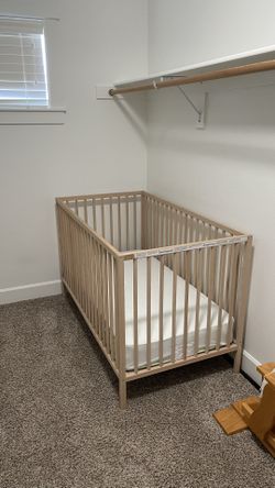 IKEA Baby Crib Included Mattress 