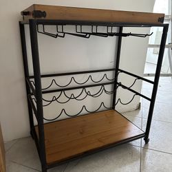 Antique Style Bar Cart